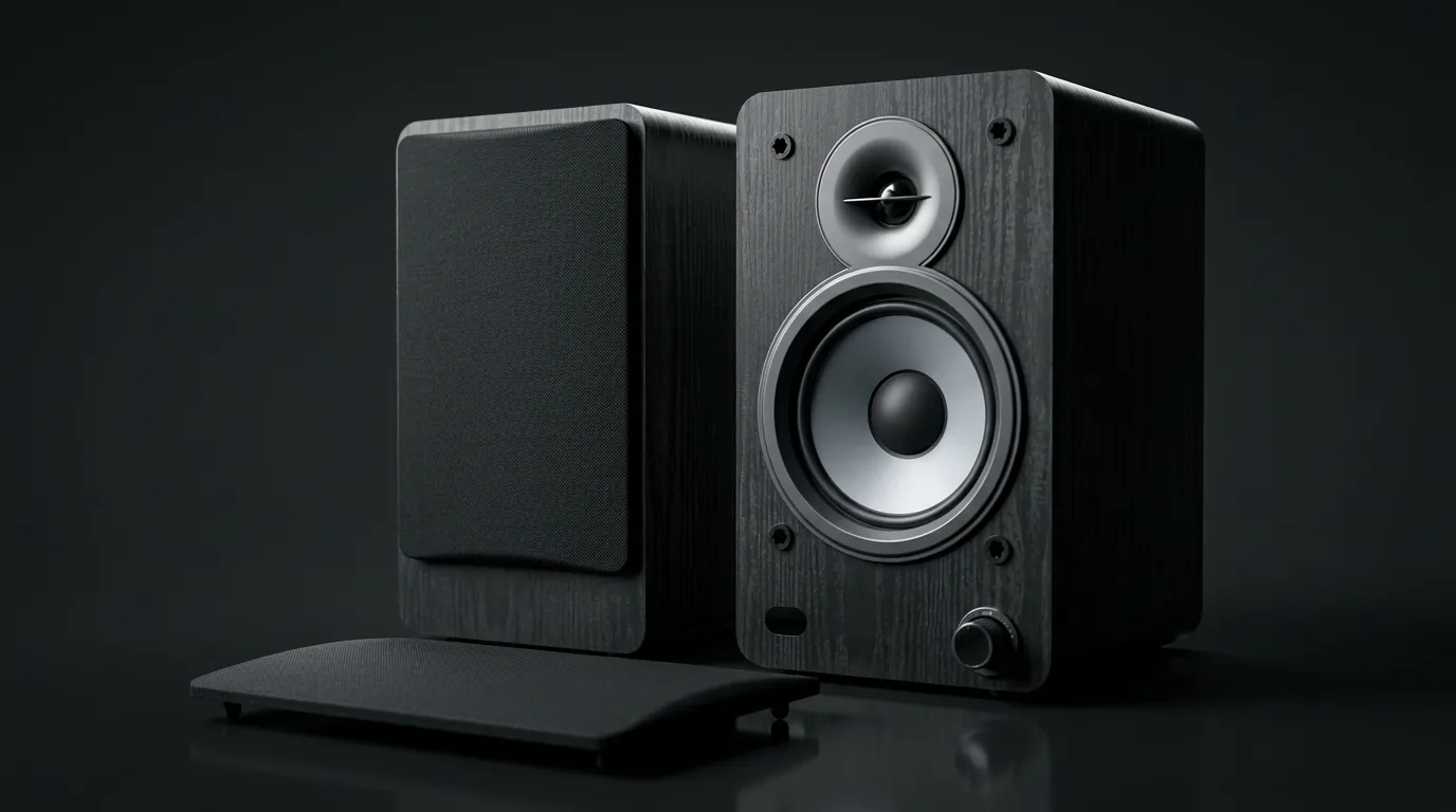 YE-B341 — Active Bookshelf Speakers