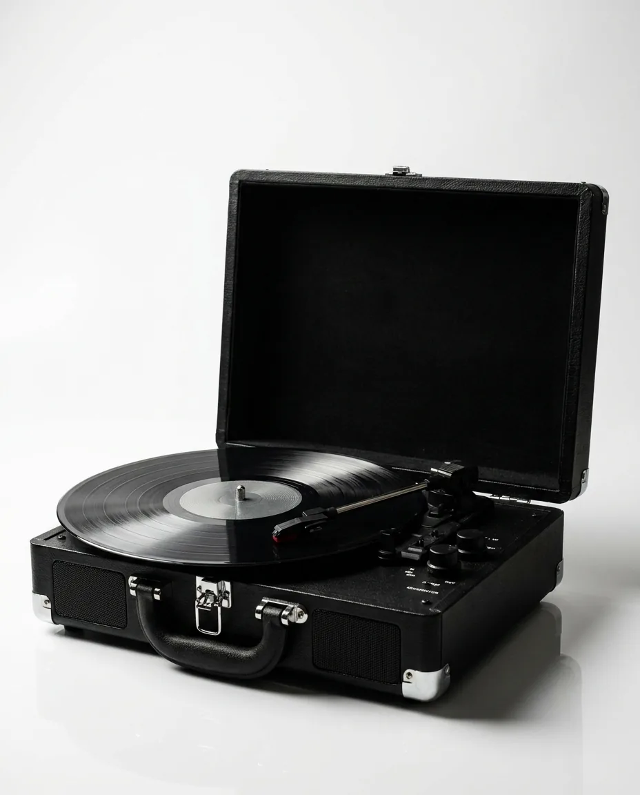 YE-S101 — Classic Suitcase Turntable